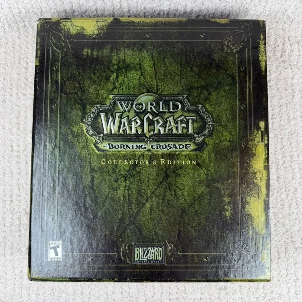 World of Warcraft The Burning Crusade Collector's Edition PC Blizzard Box INCOMP